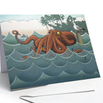 Salty Friends Greeting Card Bundle - Set of 3 A2 Blank Cards with Envelopes by Two Little Fruits - Greeting Cards - Two Little Fruits - Two Little Fruits