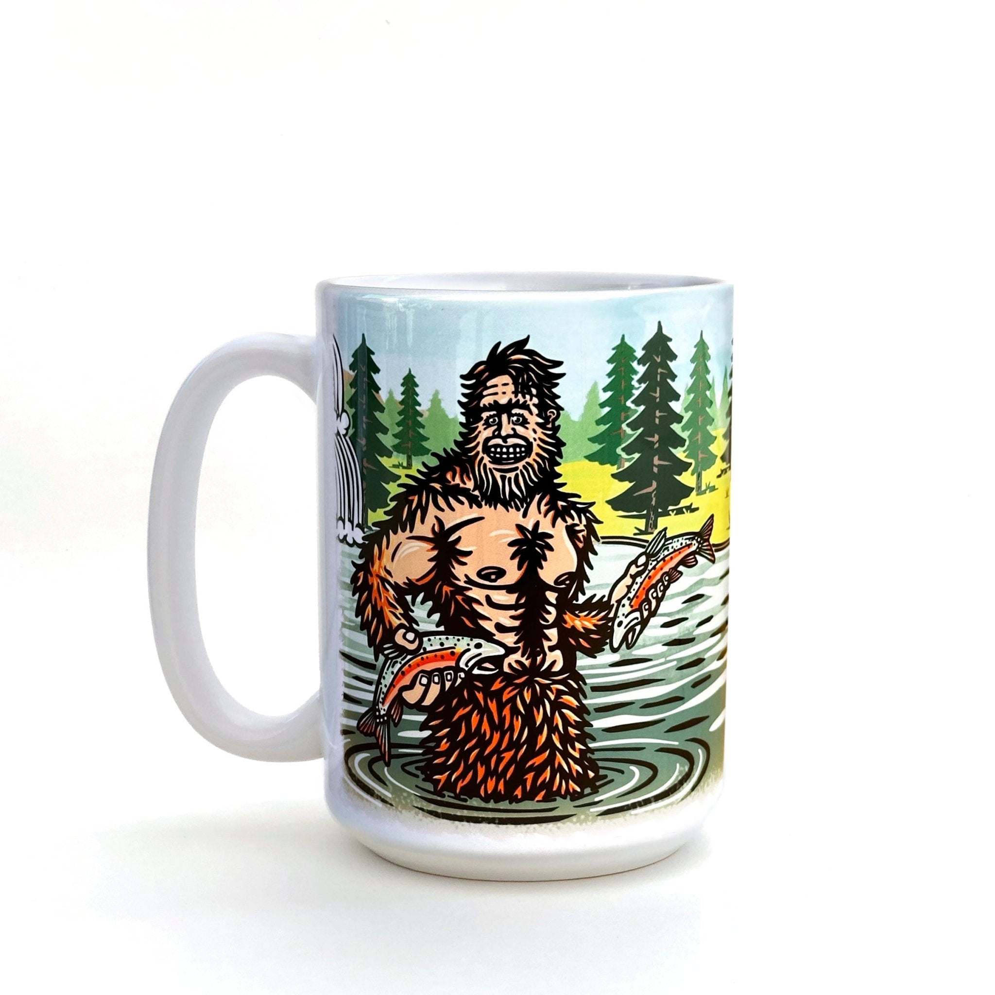 Sasquatch Coffee Mug - Mug - Two Little Fruits - Two Little Fruits