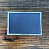 Back view of the Sleepin' Around Fridge Magnet, with a sturdy magnet backing designed to hold important notes and reminders securely.