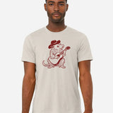 Soft Cotton illustrated t-shirt by Two Little Fruits