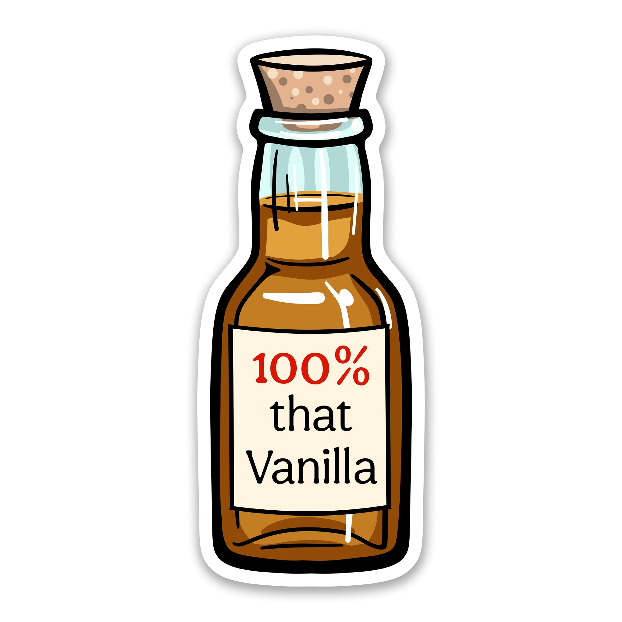Vanilla STKR hand-illustrated by Two Little Fruits