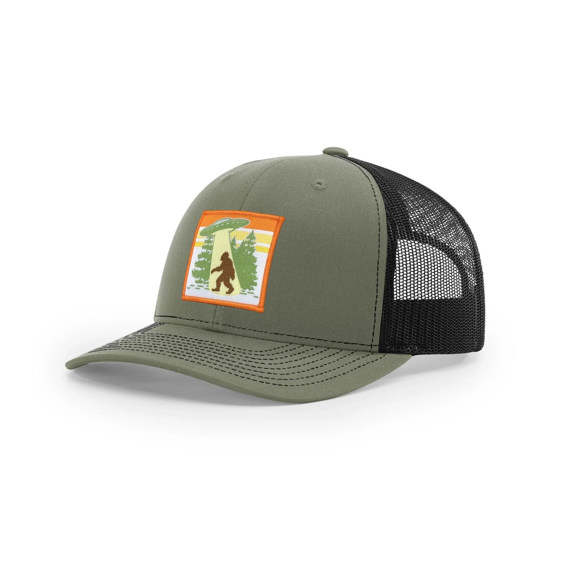 UFO Lightweight illustrated trucker hat by Two Little Fruits