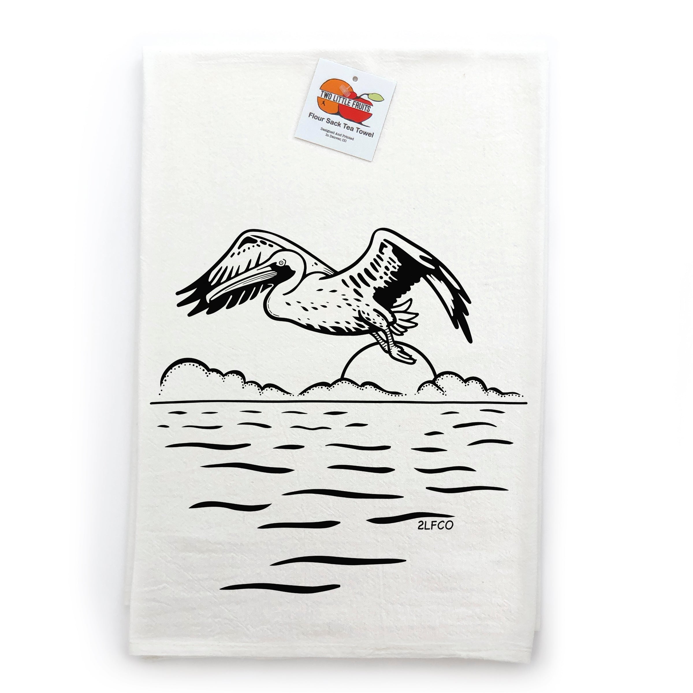 Pelican TT hand-illustrated by Two Little Fruits