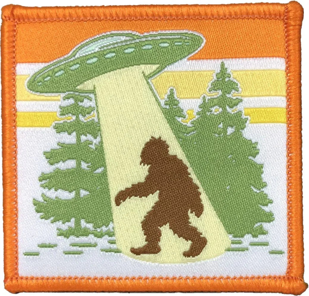 UFO Embroidered Patch – Iron - On Woven Patch with Durable Merrowed Edge for Jackets & Bags - Patch - Two Little Fruits - Two Little Fruits