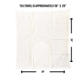 Unique Cotton Tea Towels Set - 2 Fun Towels Featuring Hobo Squirrel & Blue Beaver Designs - Tea Towels - Two Little Fruits - Two Little Fruits