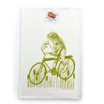 Unique Tea Towel Gifts: Toadster The Frog & Knitting Marmot Set - 100Cotton, Eco - Friendly Design - Tea Towels - Two Little Fruits - Two Little Fruits