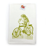 Unique Tea Towel Gifts: Toadster The Frog & Knitting Marmot Set - 100Cotton, Eco - Friendly Design - Tea Towels - Two Little Fruits - Two Little Fruits