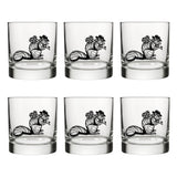 Unique Whiskey Glass Featuring Hobo Squirrel Design – 10 Oz Capacity, Dishwasher Safe - Rocks Glass - Two Little Fruits - Two Little Fruits