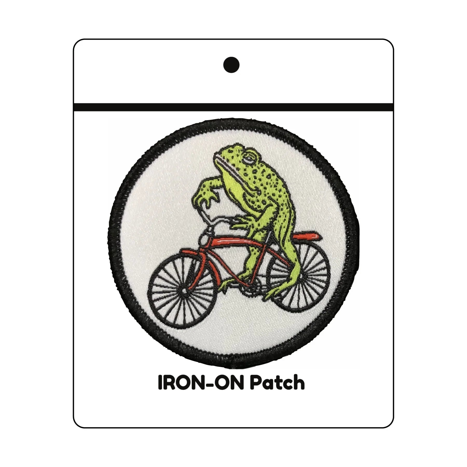 Woven illustrated woven patch by Two Little Fruits