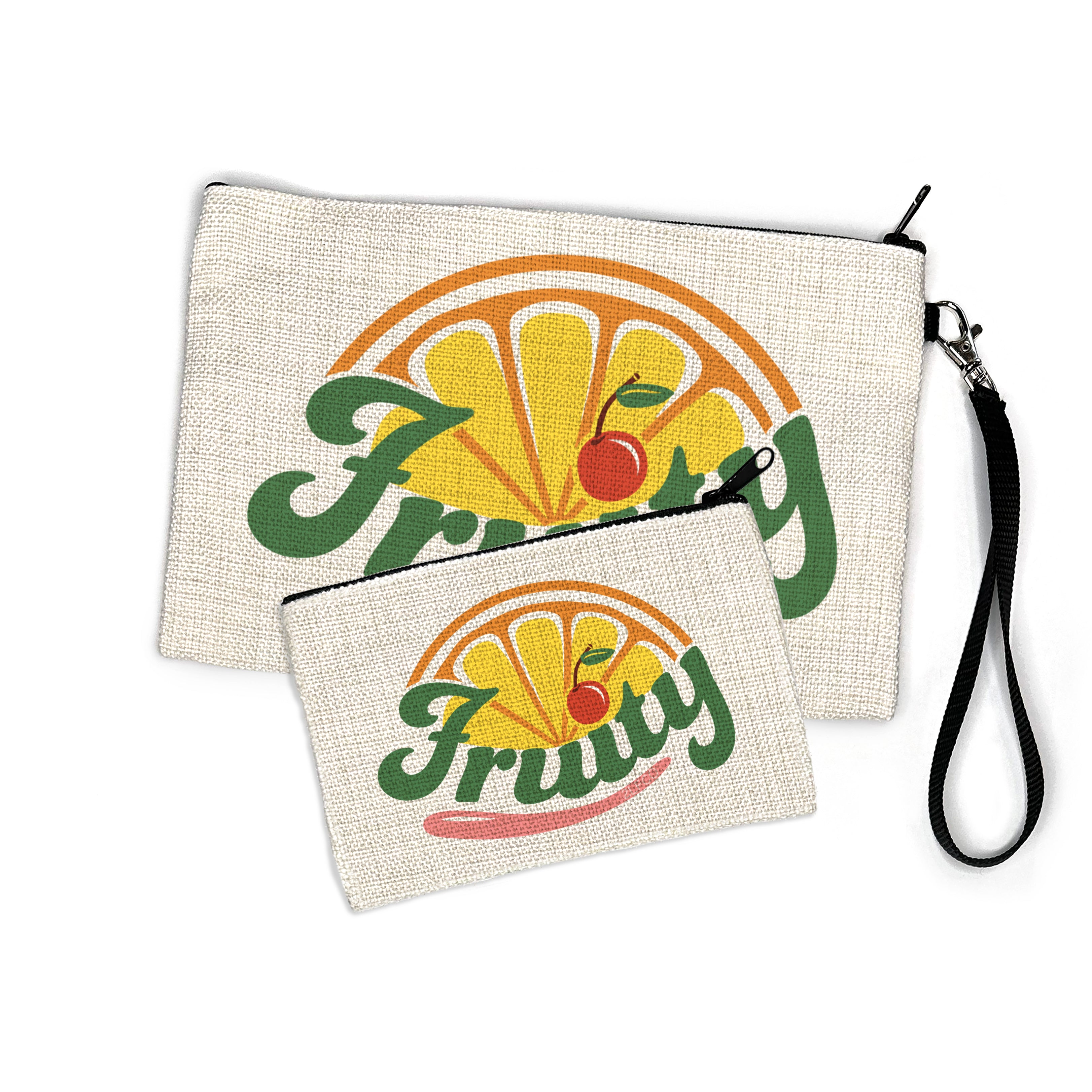 Fruity POUCH hand-illustrated by Two Little Fruits