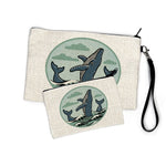 Humpback POUCH hand-illustrated by Two Little Fruits