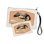 Pelican POUCH hand-illustrated by Two Little Fruits