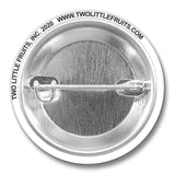 1.25" Grizzly Bear Pin with Soft - Touch Matte Finish - Perfect Gift for Nature Lovers - Button Pins - Two Little Fruits - Two Little Fruits