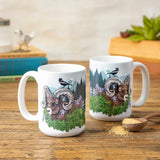 15 Oz Bighorn Sheep Mug - Stylish Ceramic Cup for Coffee and Tea Lovers, Dishwasher Safe - Mug - Two Little Fruits - Two Little Fruits
