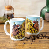 15 Oz Buffalo Ceramic Mug - Charming Bison Design Perfect For Coffee Lovers - Mug - Two Little Fruits - Two Little Fruits
