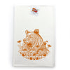 4 Yellowstone Wildlife Tea Towels Set - Hand Illustrated Kitchen Towels by Two Little Fruits - Tea Towels - Two Little Fruits - Two Little Fruits