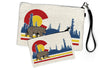 Adorable Colorado Cosmetic Travel Pouch - Versatile Organizer in 2 Sizes for Style & Efficiency - Zipper Pouches - Two Little Fruits - Two Little Fruits