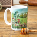 Frog illustrated mug by Two Little Fruits