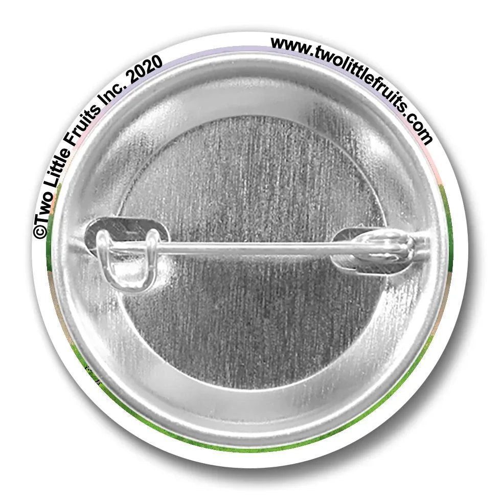 Adorable Moose Camping Pin - 1.25" Soft - Touch Matte Finish - Button Pins - Two Little Fruits - Two Little Fruits