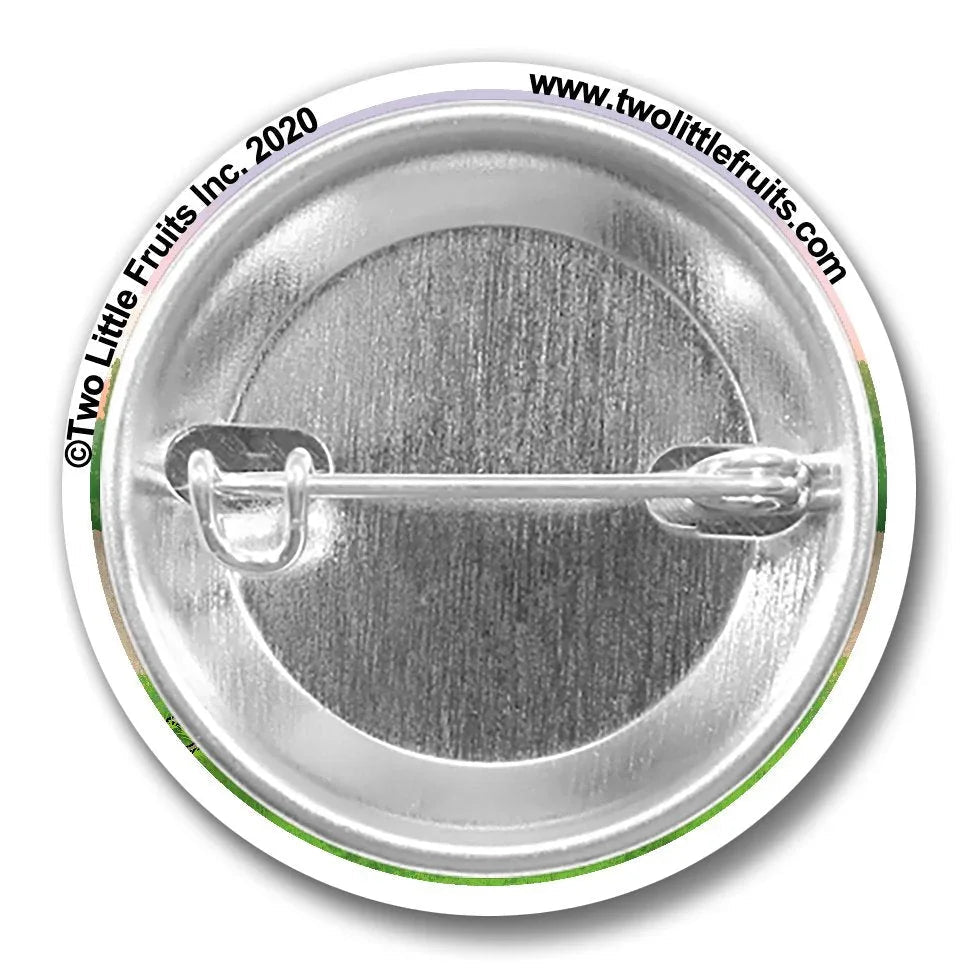 Adorable Moose Camping Pin - 1.25" Soft - Touch Matte Finish - Button Pins - Two Little Fruits - Two Little Fruits