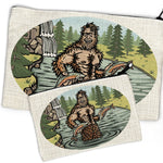 Adorable Sasquatch Zipper Pouch - Versatile Cosmetic Bag With Zipper for Travel & Organization - Zipper Pouches - Two Little Fruits - Two Little Fruits