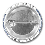 Aspen Gothic Crow Button Pin - Weather - Resistant 1.25" Soft - Touch Matte Finish - Button Pins - Two Little Fruits - Two Little Fruits