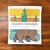 Bear Kitchen Towel & Swedish Dishcloth Set - Eco - Friendly, Super Absorbent, 100% Cotton - Tea Towels - Two Little Fruits - Two Little Fruits