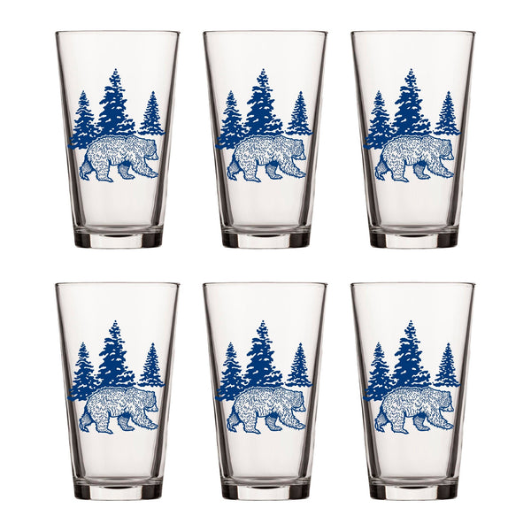 Bear Pint Glass - Two Little Fruits