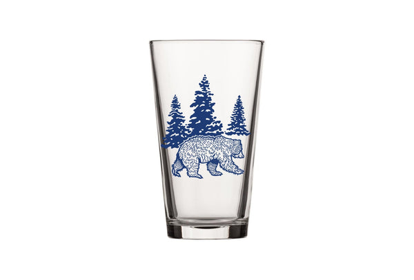 Bear Pint Glass - Two Little Fruits