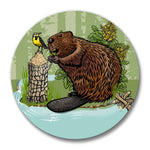 Beaver Bottle Opener With Strong Magnet | Durable All - Metal Design & Easy Cap Catcher - Soft Matte Bottle Openers - Two Little Fruits - Two Little Fruits