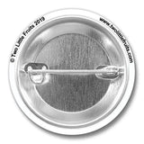 Bee Button Pin - 1.25" Soft - Touch Matte Finish, Weather & Scuff - Resistant, No Glare - Button Pins - Two Little Fruits - Two Little Fruits