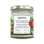 Beefsteak Tomato Leaf Candle - 100% Soy Wax, Eco - Friendly, Hand - Poured, 40+ Hour Burn Time - Soy Candles - Two Little Fruits - Two Little Fruits