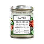 Beefsteak hand-poured soy candle by Two Little Fruits