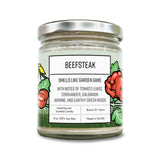 Beefsteak hand-poured soy candle by Two Little Fruits