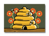 Beehive Magnets for Fridge - Durable 2" x 3" Art Magnets, Weather - Resistant and Stylish - Fridge Magnets - Two Little Fruits - Two Little Fruits