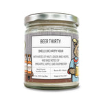 Beer Thirty hand-poured soy candle by Two Little Fruits