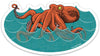 Bento The Octopus Sticker - Durable Water Bottle Octopus Decal for Any Surface - Sticker - Two Little Fruits - Two Little Fruits