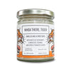 Bergamot Lemon Fragrance Candle - Hand - Poured Soy Wax, Spicy Aroma, 8 Oz Glass Jar - Soy Candles - Two Little Fruits - Two Little Fruits