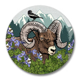 Bighorn Sheep Opener - Pocket - Sized Bottle Opener With Magnet Cap Catcher and Durable Design - Soft Matte Bottle Openers - Two Little Fruits - Two Little Fruits