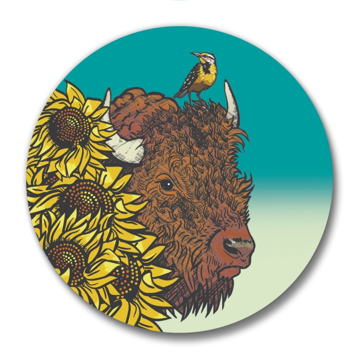 Bison Magnetic Bottle Opener - Durable All - Metal Design with Cap Catcher Magnet - Pocket - Sized! - Soft Matte Bottle Openers - Two Little Fruits - Two Little Fruits