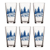 Blue Bear Pint Glass - 16 Oz Durable Glass with Charming Bear Illustration - Pint Glass - Two Little Fruits - Two Little Fruits
