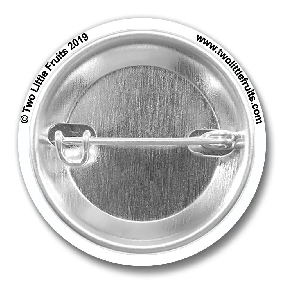 Buffalo Button Pin - 1.25" Soft - Touch Matte Finish, Weather - Resistant & Scuff - Resistant - Button Pins - Two Little Fruits - Two Little Fruits