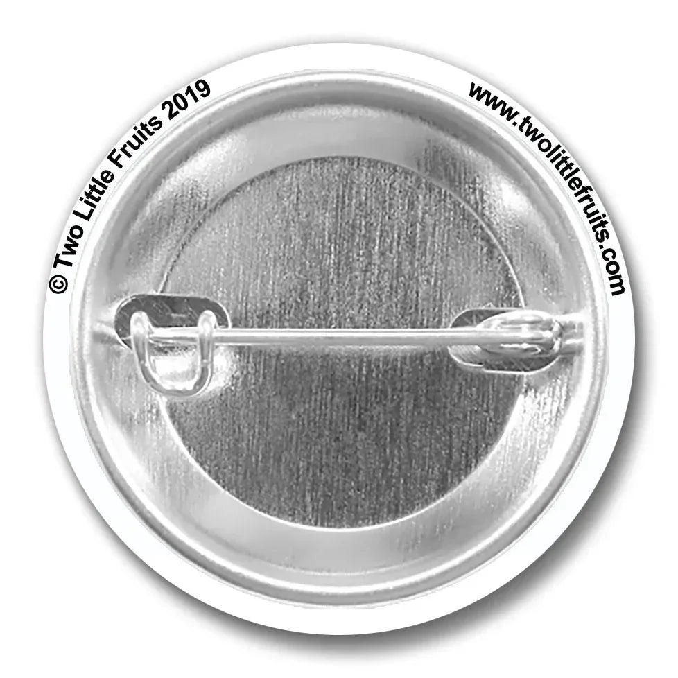 Buffalo Button Pin - 1.25" Soft - Touch Matte Finish, Weather - Resistant & Scuff - Resistant - Button Pins - Two Little Fruits - Two Little Fruits