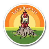 Camping Lantern Bottle Opener with Magnetic Cap Catcher - Slim, Durable & Weather - Resistant - Soft Matte Bottle Openers - Two Little Fruits - Two Little Fruits