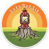 Camping Sticker - Sticker - Two Little Fruits - Two Little Fruits