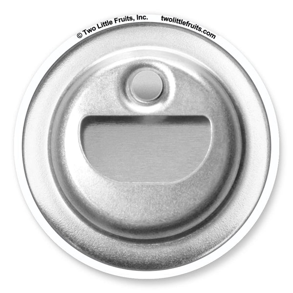 Cat and Monstera Leaves Magnetic Bottle Opener - Two Little Fruits