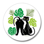 Cat illustrated magnetic bottle opener by Two Little Fruits