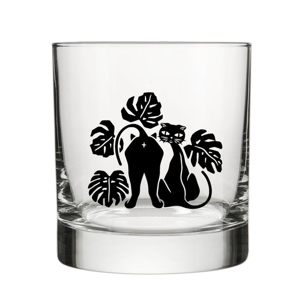 Cat Rocks Glass - Two Little Fruits
