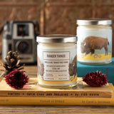 Cedar Scented Candle - Hand - Poured Soy Wax with Cedar, Vanilla & Musk | 40+ Hour Burn Time - Soy Candles - Two Little Fruits - Two Little Fruits