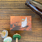 Charming Chicken Fridge Magnet - 2" x 3" Art Magnet with Strong Durable Design - Fridge Magnets - Two Little Fruits - Two Little Fruits